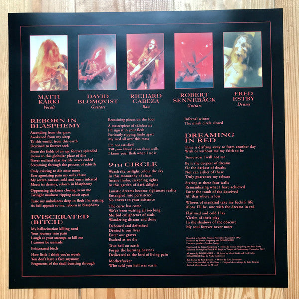 Dismember : Indecent And Obscene (LP,Album,Reissue,Remastered)