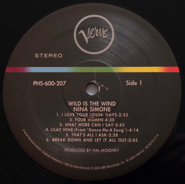 Nina Simone : Wild Is The Wind (LP,Album,Reissue,Stereo)
