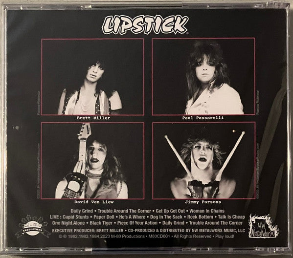 Lipstick (12) : Daily Grind: Seattle Glam Rock 1982 - 1984 (Album,Limited Edition)