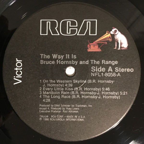 Bruce Hornsby And The Range : The Way It Is (LP,Album)