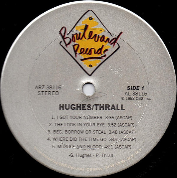 Hughes / Thrall : Hughes / Thrall (LP,Album)