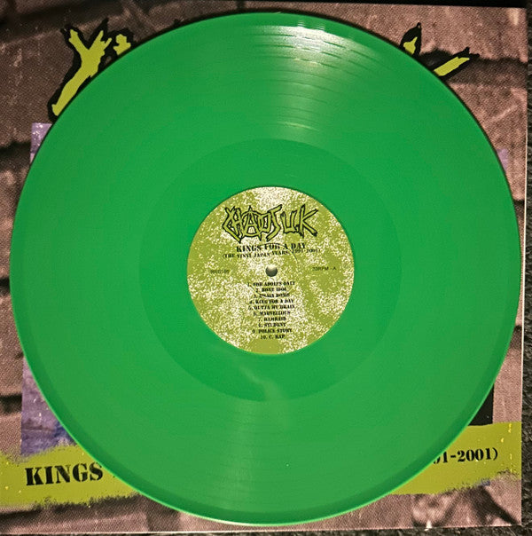 Chaos UK : Kings For A Day (The Vinyl Japan Years: 1991 - 2001) (LP,Album,Compilation,Limited Edition,Reissue)