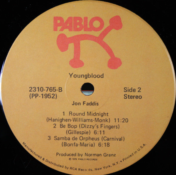 Jon Faddis : Youngblood (LP,Album)
