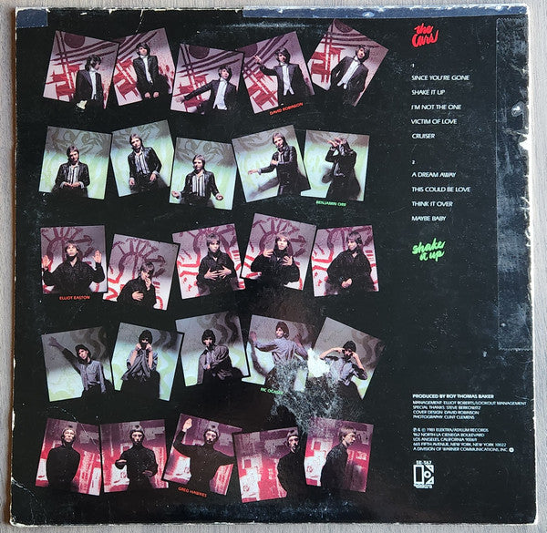 Cars, The : Shake It Up (LP,Album,Reissue,Repress,Stereo)
