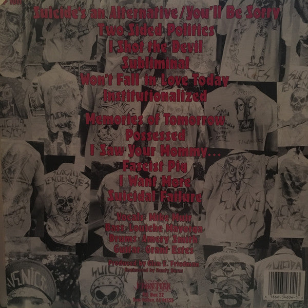 Suicidal Tendencies : Suicidal Tendencies (LP,Album,Reissue)