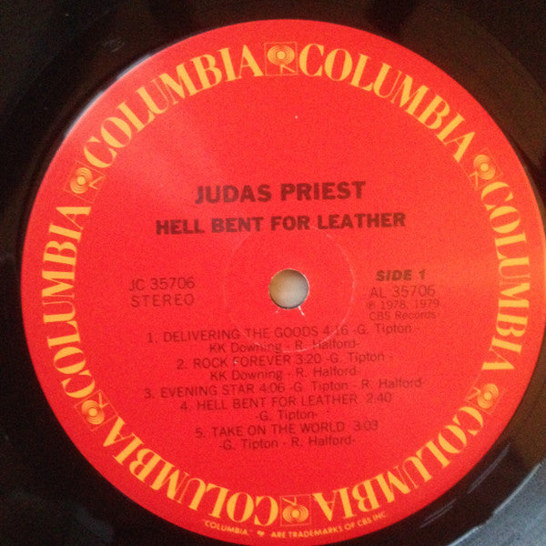 Judas Priest : Hell Bent For Leather (LP,Album)