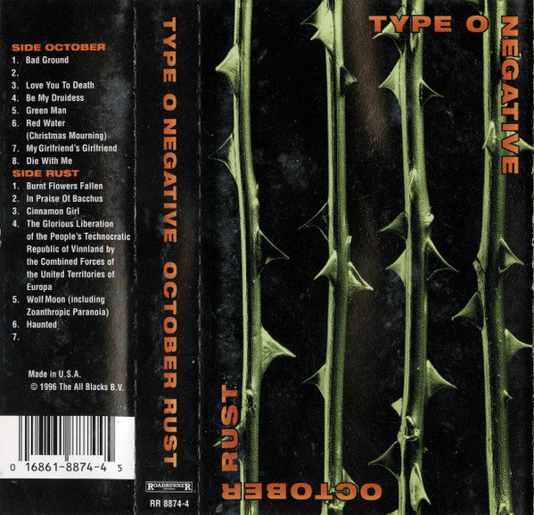 Type O Negative : October Rust (Album)
