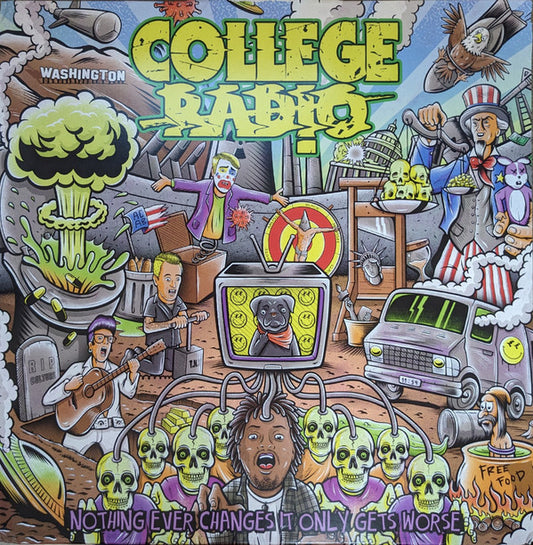 College Radio : Nothing Ever Changes It Only Gets Worse (LP)