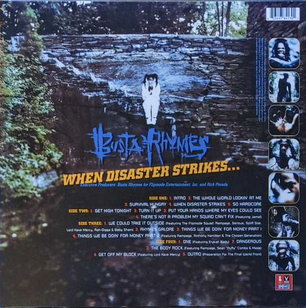 Busta Rhymes : When Disaster Strikes... (LP,Album,Limited Edition,Reissue,Stereo)