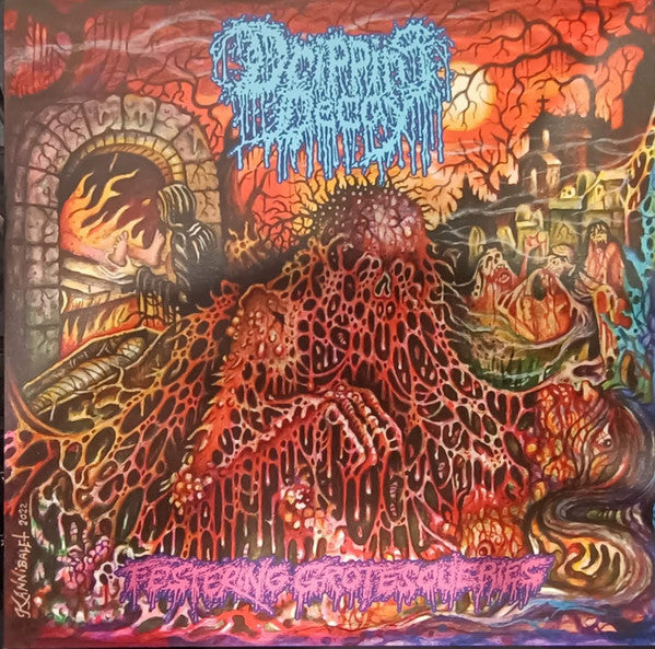 Dripping Decay : Festering Grotesqueries (LP,Stereo)