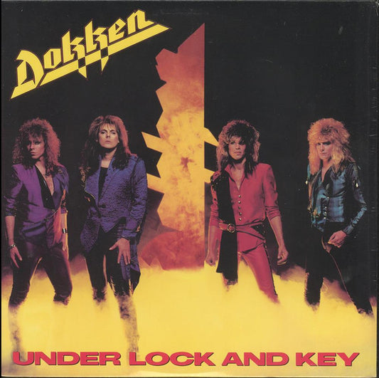 Dokken : Under Lock And Key (LP,Album,Club Edition,Stereo)