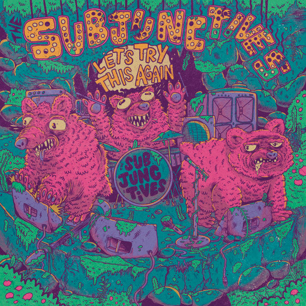 Subjunctives, The : Let's Try This Again (LP,Album,Misprint,Stereo)