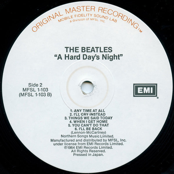 Beatles, The : A Hard Day's Night (LP,Album,Limited Edition,Reissue,Remastered,Stereo)