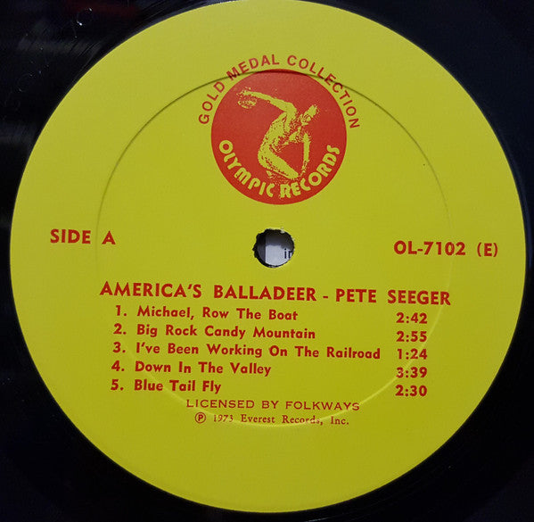 Pete Seeger : America's Balladeer (LP,Compilation)