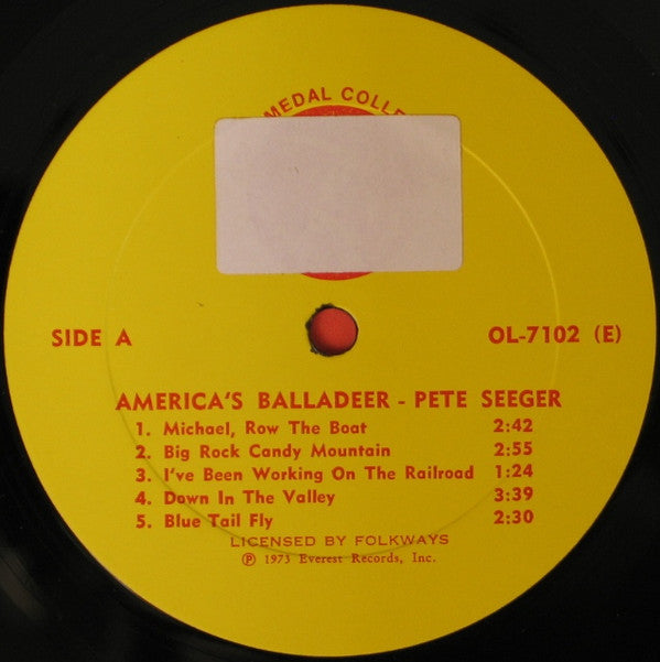 Pete Seeger : America's Balladeer (LP,Compilation)