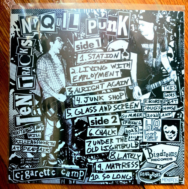 Cigarette Camp : Chalk E.P. (7",45 RPM,EP,Stereo)