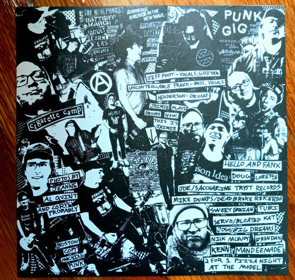 Cigarette Camp : Chalk E.P. (7",45 RPM,EP,Stereo)