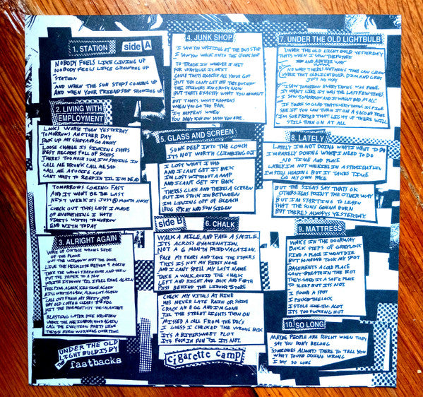 Cigarette Camp : Chalk E.P. (7",45 RPM,EP,Stereo)