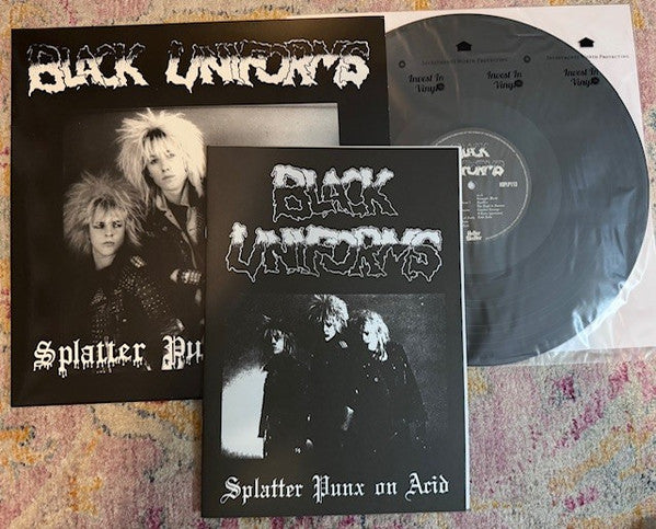 Black Uniforms : Splatter Punx On Acid (LP,Compilation,Numbered,Repress)