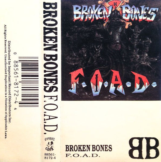 Broken Bones : F.O.A.D. (Album)