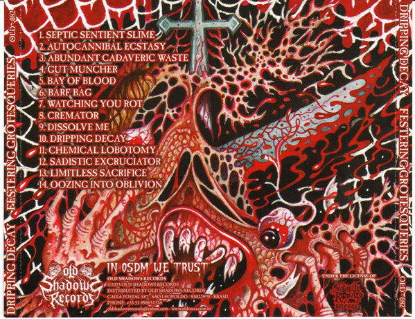 Dripping Decay : Festering Grotesqueries (Album)
