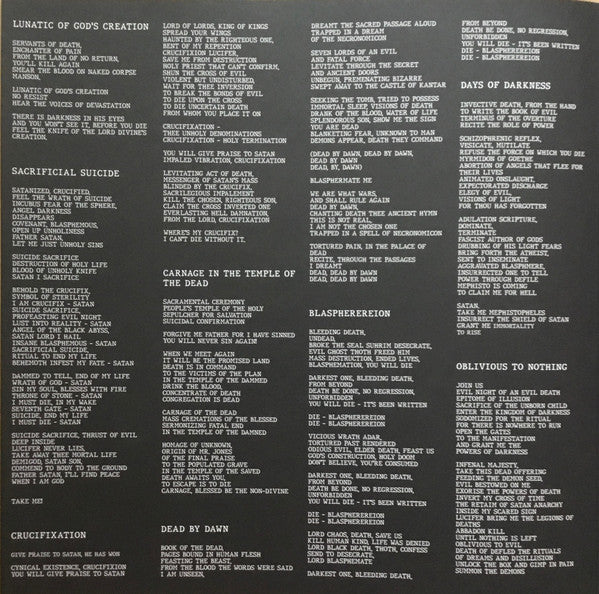 Amon (18) : Sacrificial / Feasting The Beast (LP,Compilation,Limited Edition,Reissue,Remastered)