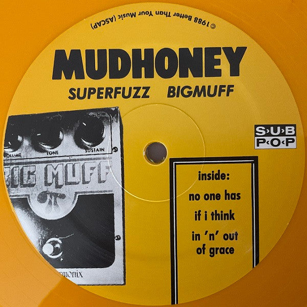 Mudhoney : Superfuzz Bigmuff (12",33 ⅓ RPM,EP,Reissue,Remastered,Special Edition)