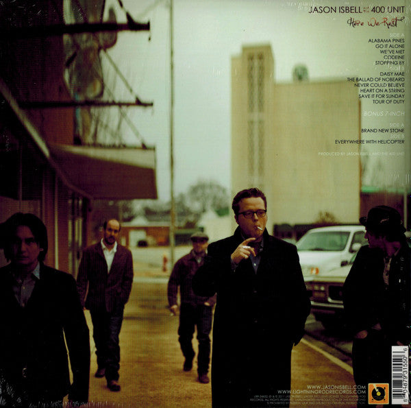Jason Isbell And The 400 Unit : Here We Rest (LP,Album)