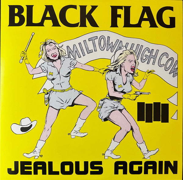 Black Flag : Jealous Again (12",45 RPM,EP,Reissue)