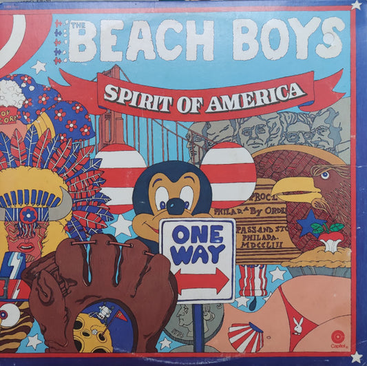 Beach Boys, The : Spirit Of America (LP,Compilation,Stereo)