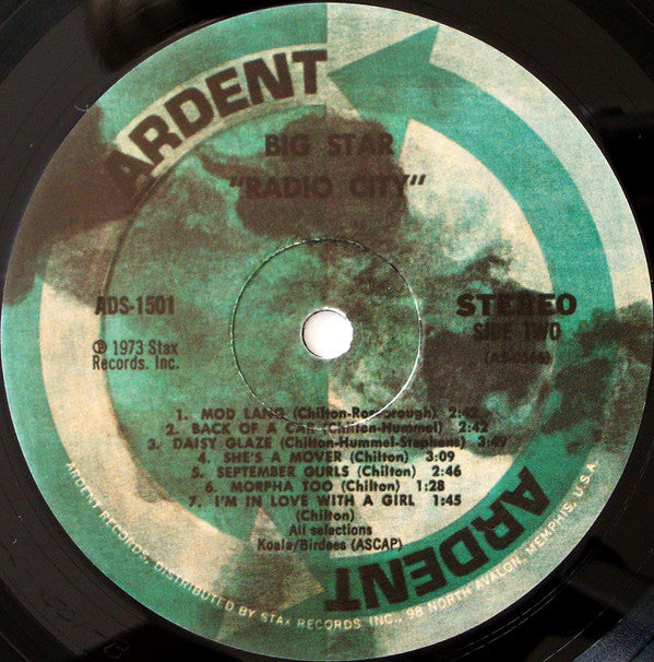 Big Star : Radio City (LP,Album,Reissue,Remastered,Repress)