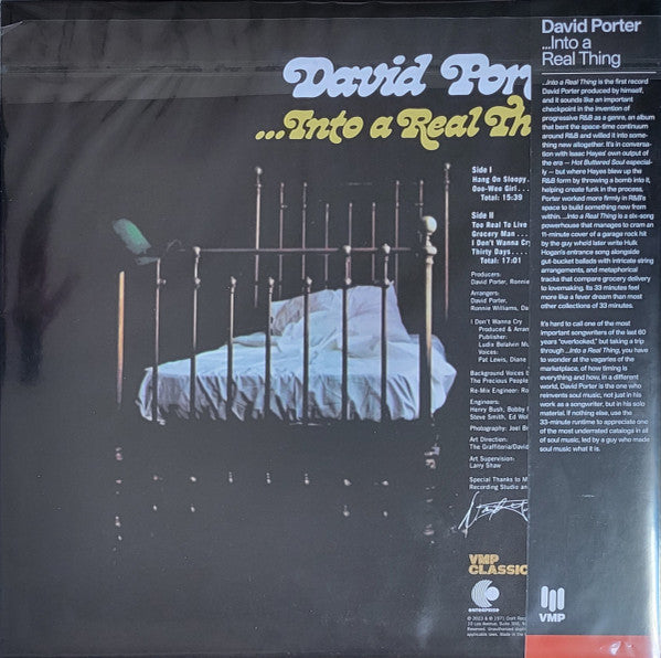 David Porter : ...Into A Real Thing (LP,Club Edition,Reissue,Remastered,Stereo)