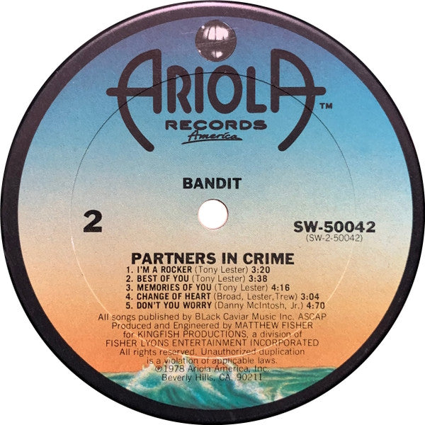 Bandit (15) : Partners In Crime (LP,Album)
