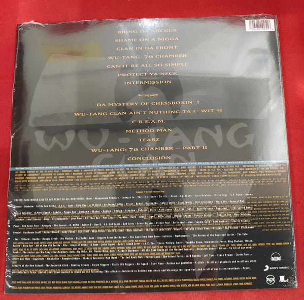 Wu-Tang Clan : Enter The Wu-Tang (36 Chambers) (LP,Album,Limited Edition,Reissue)