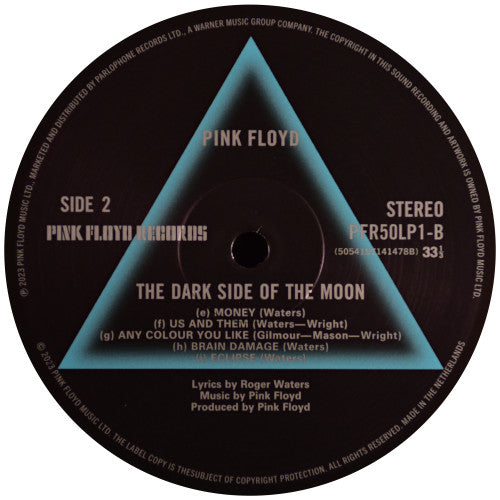 Pink Floyd : The Dark Side Of The Moon (LP,Album,Reissue,Remastered,Stereo)