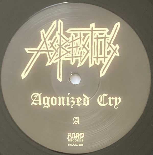 Asbestos : Agonized Cry (LP,45 RPM,Album,Reissue)