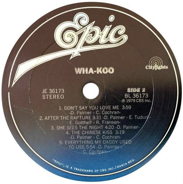 Wha-Koo : Fragile Line (LP,Album)