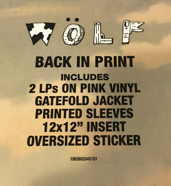 Tyler, The Creator : Wolf (LP,Album,Repress)