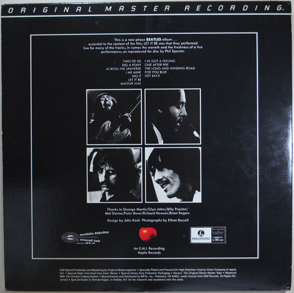 Beatles, The : Let It Be (LP,Album,Limited Edition,Reissue,Remastered)