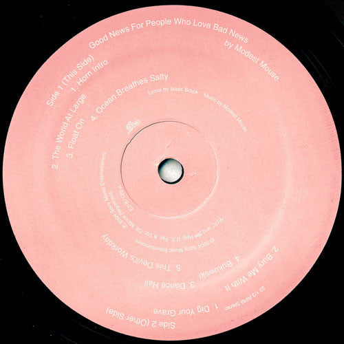 Modest Mouse : Good News For People Who Love Bad News (LP,Album,Reissue)