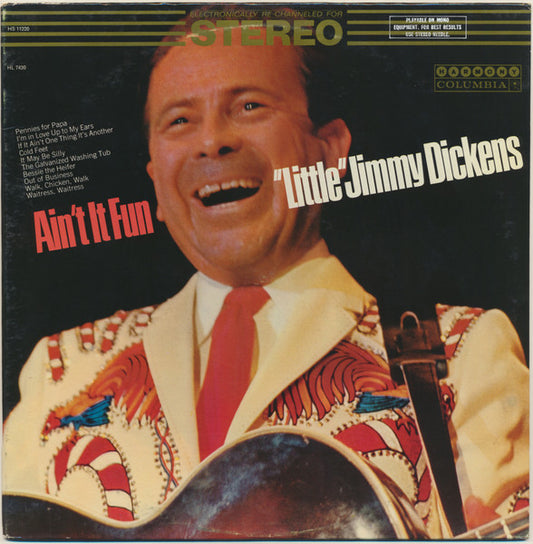 Little Jimmy Dickens : Ain't It Fun (LP,Album,Stereo)