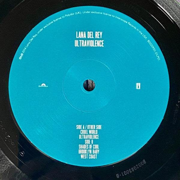 Lana Del Rey : Ultraviolence (LP,Album)