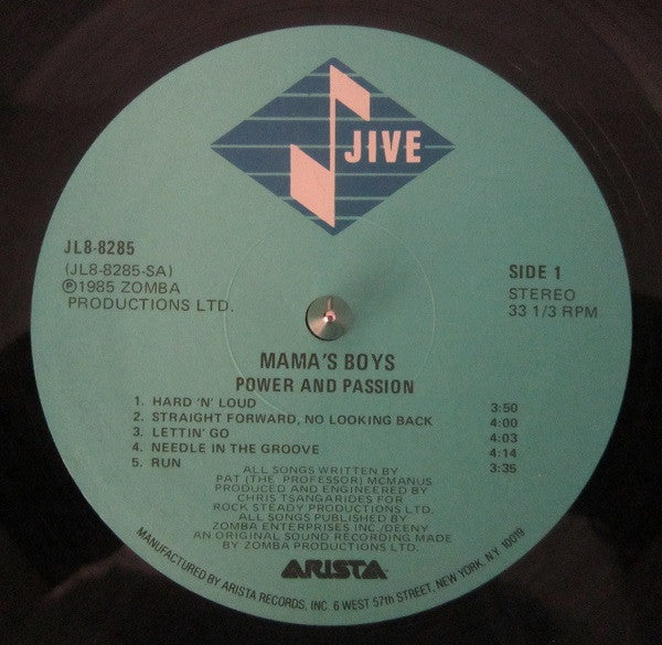 Mama's Boys : Power And Passion (LP,Album)