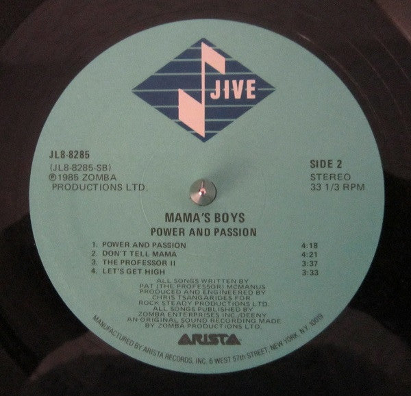 Mama's Boys : Power And Passion (LP,Album)