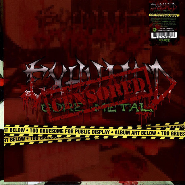 Exhumed : Gore Metal (25th Anniversary Edition) (LP,Album,Deluxe Edition,Reissue,Remastered)