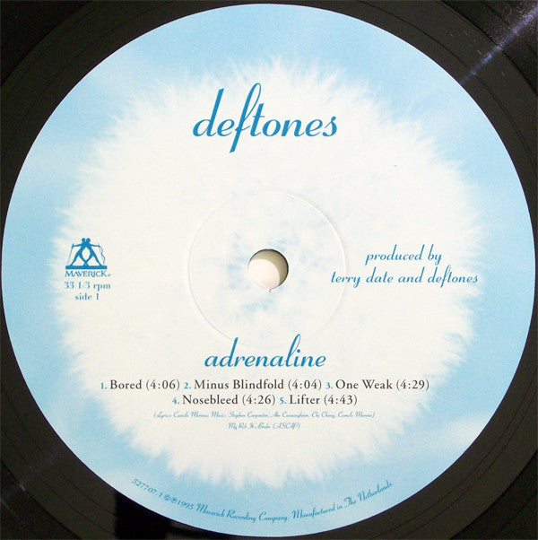 Deftones : Adrenaline (LP,Album,Reissue)