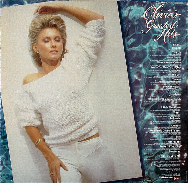 Olivia Newton-John : Greatest Hits (LP,Compilation,Stereo)