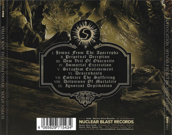 Suffocation : Hymns From The Apocrypha (Album)