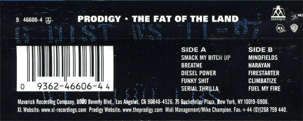 Prodigy, The : The Fat Of The Land (Album)