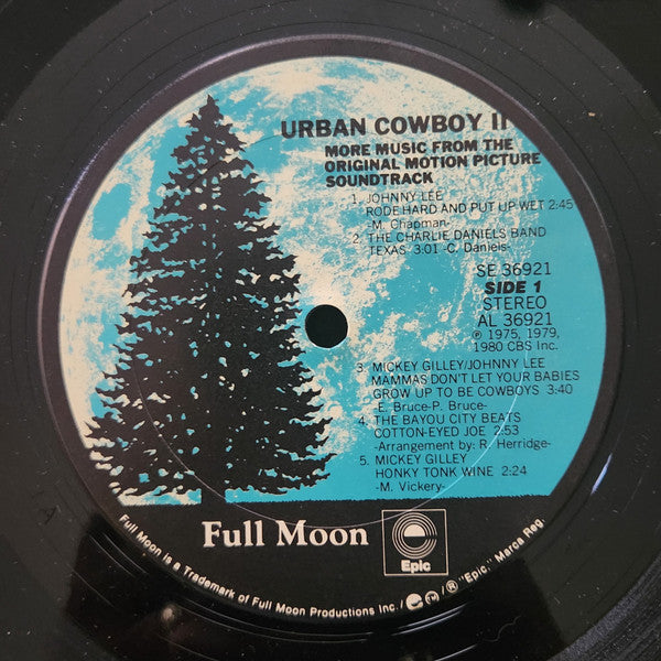 Various : Urban Cowboy II (More Music From The Original Motion Picture Soundtrack) (LP,Album,Compilation,Stereo)